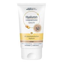 Abbildung: Hyaluron Sonnenpflege Gesicht Creme Lsf 50 + getönt 50 ml, Creme PZN 13926213 