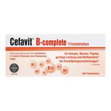Abbildung: Cefavit B-complete Filmtabletten 100 St, Filmtabletten PZN 13928838 