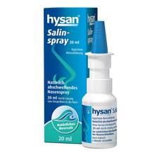 Abbildung: Hysan Salinspray 20 ml, Nasenspray PZN 13947014 