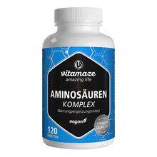 Abbildung: Aminosäuren Komplex vegan Tabletten 120 St, Tabletten PZN 13947379 