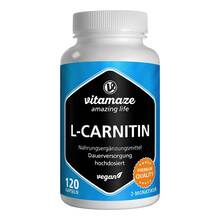 Abbildung: L-Carnitin 680 mg vegan Kapseln 120 St, Kapseln PZN 13947416 