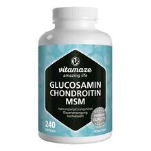 Abbildung: Glucosamin Chondroitin Msm Vitamin C Kapseln 240 St, Kapseln PZN 13947468 
