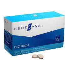Abbildung: B12 Lingua Menssana Sublingualtabletten 90 St, Sublingualtabletten PZN 13947652 