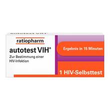 Abbildung: Autotest Vih Hiv-Selbsttest ratiopharm 1 St, Test PZN 13965199 