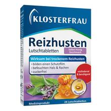 Abbildung: Klosterfrau Reizhusten Salbei-Honig Lutschtabletten  24 St, Lutschtabletten PZN 13967330 