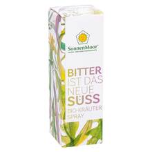 Abbildung: Bio Kräuterspray Bitter ist das neue Süss 20 ml, Sprühflasche PZN 14001730 