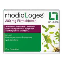 Abbildung: Rhodiologes 200 mg Filmtabletten 60 St, Filmtabletten PZN 14006242 