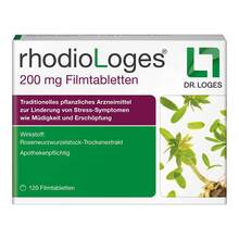 Abbildung: Rhodiologes 200 mg Filmtabletten 120 St, Filmtabletten PZN 14006259 