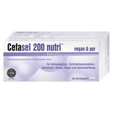 Abbildung: Cefasel 200 nutri Selen-Caps 60 St, Hartkapseln PZN 14039448 