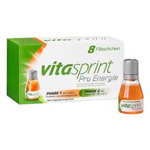 Abbildung: VITASPRINT Pro Energie Trinkfläschchen 8 St, Trinkampullen PZN 14050243 
