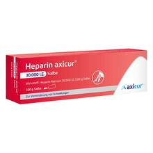 Abbildung: Heparin Axicur 30.000 I.E. Salbe 100 g, Salbe PZN 14052259 