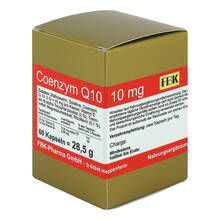 Abbildung: Coenzym Q10 10 mg Kapseln 60 St, Kapseln PZN 14058167 