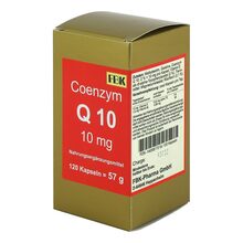 Abbildung: Coenzym Q10 10 mg Kapseln 120 St, Kapseln PZN 14058173 