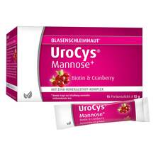 Abbildung: Urocys Mannose + Sticks 15 St, Beutel PZN 14134112 