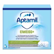 Abbildung: Aptamil Eiweiss + Pulver 50X1 g, Pulver PZN 14154310 