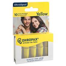Abbildung: Ohropax yellow Schaumstoff-Stöpsel 10 St PZN 14169027 