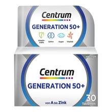Abbildung: Centrum Generation 50 + Tabletten 30 St, Tabletten PZN 14170510 