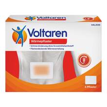 Abbildung: VOLTAREN Wärmepflaster Rücken 4 St, Pflaster PZN 14179244 