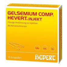 Abbildung: Gelsemium comp.Hevert injekt Ampullen 10X2 ml, Ampullen PZN 14179267 