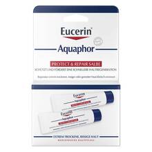Abbildung: Eucerin Aquaphor Protect & Repair Salbe 2X10 ml, Salbe PZN 14179451 