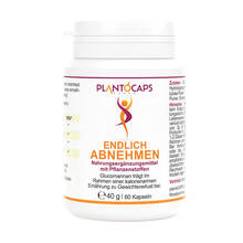 Abbildung: Plantocaps Endlich Abnehmen Kapseln 60 St, Kapseln PZN 14212562 