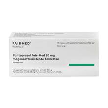 Abbildung: Pantoprazol Eris 20 mg magensaftresistent Tabletten 14 St, Tabletten magensaftresistent PZN 14214590 