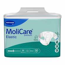 Abbildung: Molicare Premium Elastic Slip 5 Tropfen Größe M 30 St PZN 14215135 