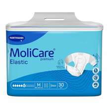 Abbildung: Molicare Premium Elastic Slip 6 Tropfen Größe M 30 St PZN 14215164 