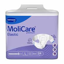 Abbildung: Molicare Premium Elastic Slip 8 Tropfen Größe L 24 St PZN 14215282 