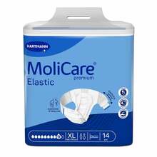Abbildung: Molicare Premium Elastic Slip 9 Tropfen Größe XL 14 St PZN 14215336 