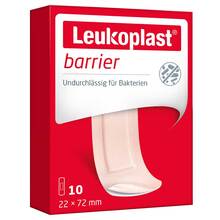 Abbildung: Leukoplast barrier Strips 22x72 mm 10 St, Pflaster PZN 14219676 