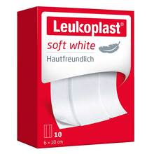 Abbildung: Leukoplast soft white Pflaster 6x10 cm 10 St, Pflaster PZN 14219713 