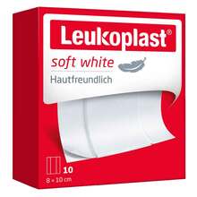 Abbildung: Leukoplast soft white Pflaster 8x10 cm 10 St, Pflaster PZN 14219736 