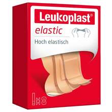 Abbildung: Leukoplast Elastic Pflaster Mix 3 Größen 20 St, Pflaster PZN 14219854 