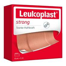 Abbildung: Leukoplast strong Pflaster 8 cmx1 m 1 St, Pflaster PZN 14219877 