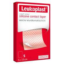 Abbildung: Leukoplast Cuticell Contact steril 5x7,5 cm 5 St, Verband PZN 14220082 