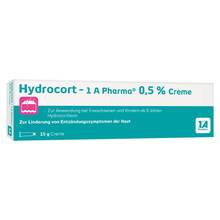 Abbildung: Hydrocort-1A Pharma 0,5% Creme 15 g, Creme PZN 14236864 