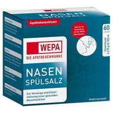 Abbildung: Wepa Nasenspülsalz 20X2.95 g, Salz PZN 14256269 