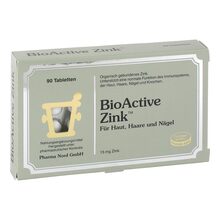 Abbildung: Bio Active Zink Tabletten 90 St, Tabletten PZN 14288447 
