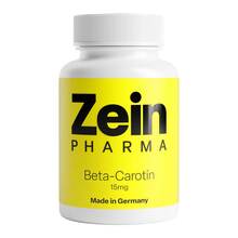 Abbildung: Beta Carotin Natural 15 mg Weichkapseln Zeinpharma 90 St, Weichkapseln PZN 14293394 