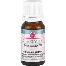 Abbildung: BARIUM CARBONICUM C 30 Globuli 10 g, Globuli PZN 14311732 
