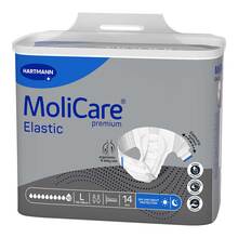 Abbildung: Molicare Premium Elastic Slip 10 Tropfen Größe L 14 St PZN 14327199 