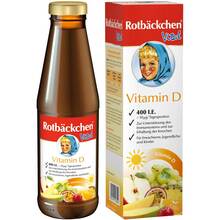 Abbildung: Rabenhorst Rotbäckchen Vital Vitamin D 400 I.E. 450 ml, Saft PZN 14329962 