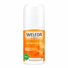 Abbildung: Weleda Sanddorn 24h Deo Roll-on 50 ml, Deospray PZN 14354807 