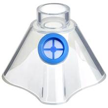 Abbildung: Aponorm Inhalator Silikon-Maske Größe L blau 1 St PZN 14358604 