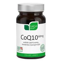 Abbildung: Nicapur CoQ10 60 mg Kapseln 30 St, Kapseln PZN 14359288 