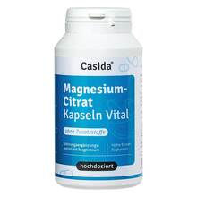 Abbildung: Magnesiumcitrat Kapseln Vital 120 St, Kapseln PZN 14362474 
