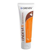 Abbildung: Lindesa K Professional Hautschutz- und Pflegecreme Tube 100 ml, Tube PZN 14366408 