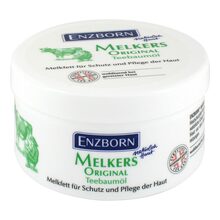 Abbildung: MELKERS Original mit Teebaumöl Enzborn 250 ml, Fettsalbe PZN 14371987 