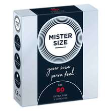 Abbildung: MISTER SIZE 60 Kondome 3 St, Kondome PZN 14375979 